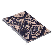 シームレスなSnakeskin Patternsnake，シームレス，スキン， p ノートブック (右側)