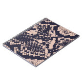 シームレスなSnakeskin Patternsnake，シームレス，スキン， p ノートブック (左側)