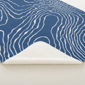 シームレスアース線地形図パターオーガニックター シェルパブランケット (3/4)