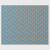 シームレスイエズス様式の宗教ギフトキリスト教 ラッピングペーパー (フラット)