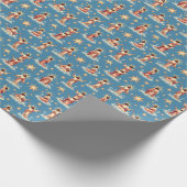 シームレスイエズス様式の宗教ギフトキリスト教 ラッピングペーパー (角)