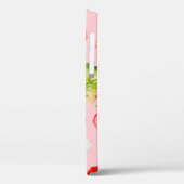 シームレスイチゴの水彩模様 Case-Mate iPhoneケース (裏面 / 左)