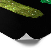 シームレスウォーターのカラタコ植物のパターンのバックグロ ポスター (角)