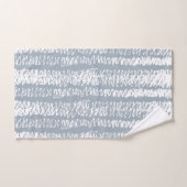 シームレスエレガント落書きパターン ハンドタオル (ハンドタオル)