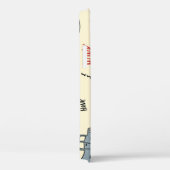 シームレスカースケッチ:キッズベッドシート Case-Mate iPhoneケース (裏面 / 右)