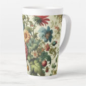 シームレスガーデンデザイン カフェラテマグ (右アングル)