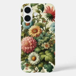 シームレスガーデンデザイン iPhone 16ケース