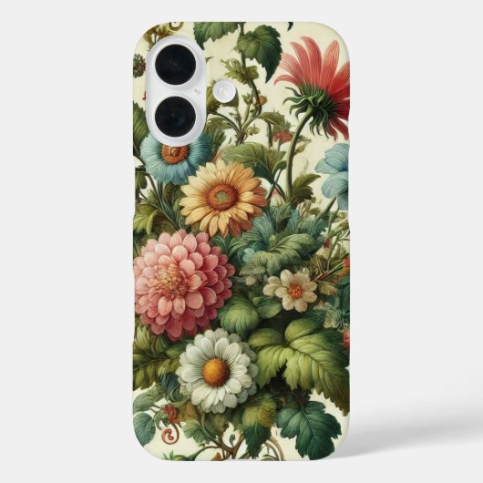 シームレスガーデンデザイン Case-Mate iPhoneケース (裏面)