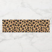 シームレスキリンの皮膚パターン ペットボトルラベル (シングルラベル)