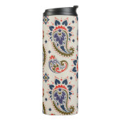 シームレスクラシックなペイズリーパターンデザイン。 タンブラー (回転左)