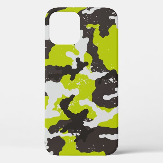 シームレスグランジな偽装の背景。カムフラージュ Case-Mate iPhoneケース (裏面)