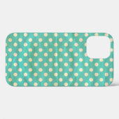 シームレスグランジ水玉模様パターン Case-Mate iPhoneケース (裏面 (横))