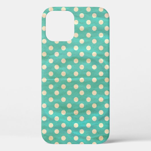 シームレスグランジ水玉模様パターン Case-Mate iPhoneケース (裏面)