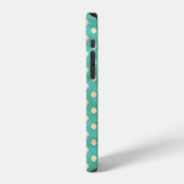 シームレスグランジ水玉模様パターン iPhoneケース (左側面)