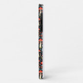 シームレスコテージコアマッシュルーム花模様 Case-Mate iPhoneケース (裏面/左)