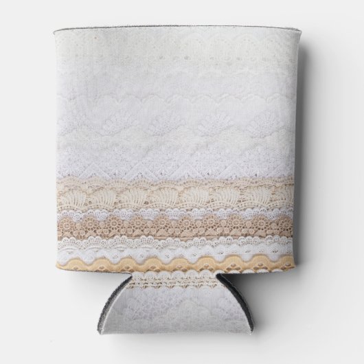 シームレスコレクション：クロス質感 缶クーラー (正面)