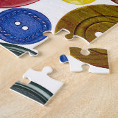 シームレスシック:高解像度ボタンセット ジグソーパズル (側面)