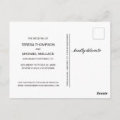 シームレスシフトは我々のラインをパーソナライズされた導入 ポストカード (裏面)