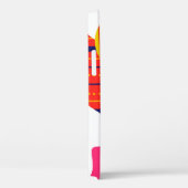 シームレススタイリッシュな抽象芸術ハンド描画パターン。ビント Case-Mate iPhoneケース (裏面 / 右)