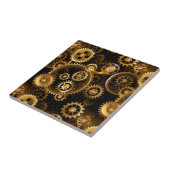 シームレススチームパンクブラスギア タイル (側面)