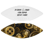 シームレススチームパンク真鍮ギア アメリカンフットボール (パネル)