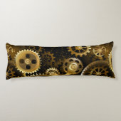 シームレススチームパンク真鍮ギア ボディピロー (裏面)