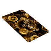 シームレススチームパンク真鍮ギア マグネット (右側)