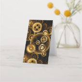 シームレススチームパンク真鍮ギア 予約カード (正面)