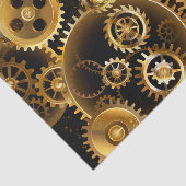 シームレススチームパンク真鍮ギア 薄葉紙 (詳細)
