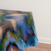 シームレスタイルモザイク万華鏡のように千変万化するパターン抽象芸術 モダン テーブルクロス (インサイチュ)