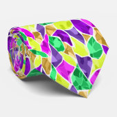 シームレスタイルモザイク万華鏡のように千変万化するパターン抽象芸術 モダン ネクタイ (ロール)