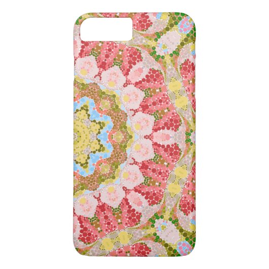 シームレスタイル装飾抽象芸術パターンタイルmos Case-Mate iPhoneケース (裏面)
