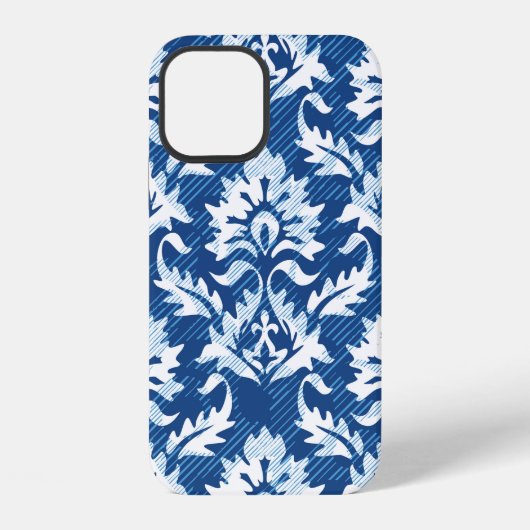 シームレスダマスク模様 iPhoneケース (裏面)