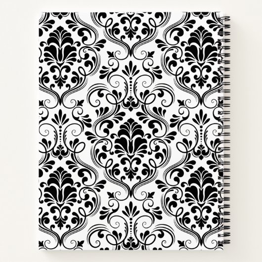 シームレスダマスク ノートブック (裏面)