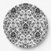 シームレスダマスク ペーパープレート (正面)
