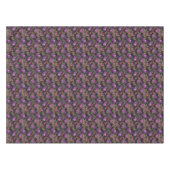 シームレスダークプラムフルーツ紫の果実さくらんぼpa テーブルクロス (正面(横))