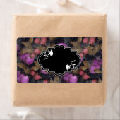 シームレスダークプラムフルーツ紫の果実さくらんぼpa ラベル (インサイチュ)