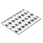 シームレスチキンパターン ノートブック (左側)