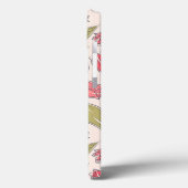 シームレスチューリップフローラルパターン – ヴィンテージ植物学 Case-Mate iPhoneケース (裏面 / 左)