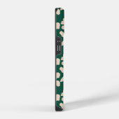 シームレスデイジー花柄の電話ケース iPhoneケース (右側面)