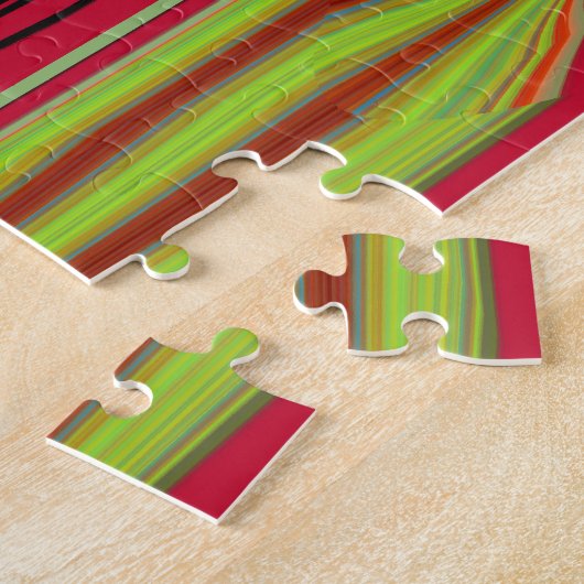 シームレスハクナマタタデザイン ジグソーパズル (側面)