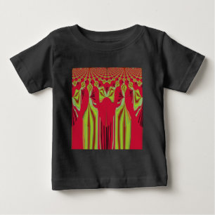 シームレスハクナマタタデザイン ベビーTシャツ