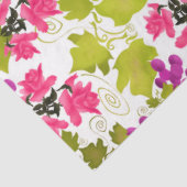 シームレスハーベストグレープピンクのバラの花フローラc 薄葉紙 (詳細)