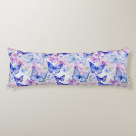 シームレスバタフライパターン体クッション ボディピロー