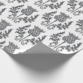 シームレスパターンシルエット岩 ラッピングペーパー (角)