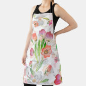 シームレスパターン抽象的フローラ組成律 エプロン (インサイチュ)