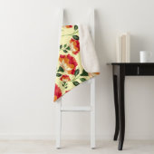 シームレスパターン、カラフル花飾り。 シェルパブランケット (インサイチュ)