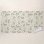 シームレスパターン ビーチタオル (正面)