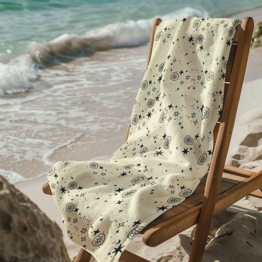 シームレスパターン ビーチタオル