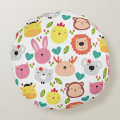 シームレスパターン ラウンドクッション (裏面)